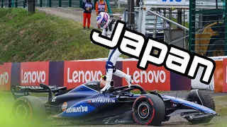 F1 Japan 2024 All Spins And Crashes