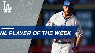 Kemp is named the NL Player of the Week