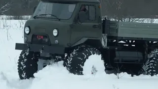 Вездеход на шинах низкого давления СТМ-39960