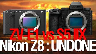 [Стрим] Sony ZV-E1 VS LUMIX S5 IIX | Nikon Z8 от Джеральда Андана!