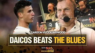 Triple M's Call Of Nick Daicos' Game Winning Goal To Beat The Blues | Triple M Footy