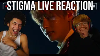 First Time Reacting to BTS V "Stigma" Live