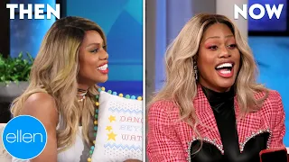 Then and Now: Laverne Cox's First and Last Appearances on 'The Ellen Show'