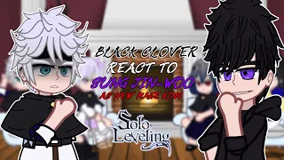 Black Clover react to Sung Jin-Woo As New Mage King | - GC