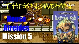 Dune 2 - Прохождение дом Атрейдес 5 миссия (Sega)