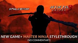 Ninja Gaiden 3: Razor's Edge - New Game+ Master Ninja Stylethrough (No Commentary)