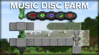 Minecraft Music Disc Farm - Over 150 Discs per Hour - Fully Automatic!