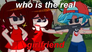 episode 14 - who is the real girlfriend // fnf gacha club