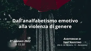 Dall'analfabetismo emotivo alla violenza di genere