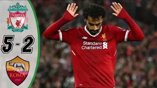 المباراه التي اثبت فيها صلاح انه لاعب عالمي ليفربول و روما 5-2 تعليق رؤوف خليف