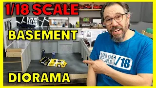 How I build this basement DIORAMA of 1/18 scale (part 1)