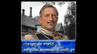 Kaiser Wilhelms final words to the german people 1918 colourized