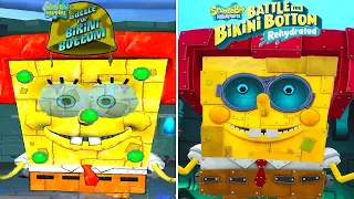 SpongeBob Battle for Bikini Bottom - All Robot Bosses Comparison (PS2 vs PS5)