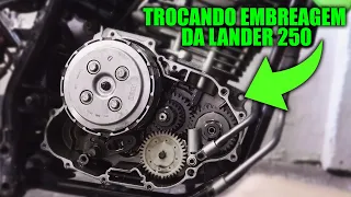 COMO TROCAR OS DISCOS DE EMBREAGEM DA LANDER 250