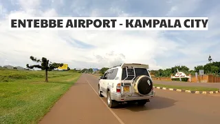 A Ride From Entebbe International Airport To Kampala City Uganda