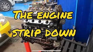 Astra VXR Z20leh engine strip down