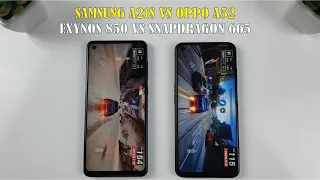 Samsung Galaxy A21s vs Oppo A52 | Exynos 850 vs Snapdragon 665  Speedtest, Camera Comparison