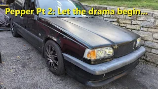 Real Volvo 850 T-5R drama. You will be amazed by this video. - HOWR