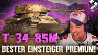 T-34-85M: Der beste Einsteiger-Premiumpanzer in WoT? [WoT - Gameplay - Deutsch]