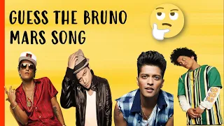 Guess The Popular BRUNO MARS Song I Music Quiz