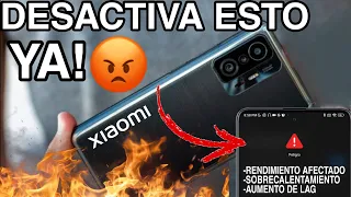 XIAOMI PIDE DESACTIVAR ESTA FUNCIÓN!!! ⚠️ Empeora Rendimiento_Sobrecalentamiento_Lag_Bugs