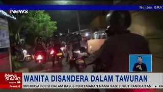 Polisi Bubarkan Tawuran Antar Kelompok di Makassar #iNewsSiang 22/03