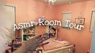 ASMR tapping and scratching around my daughters room 💘 + lots of camera scratching