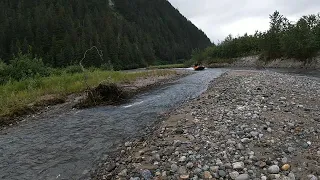 Inflatable Jet Boat Meets Skinny Creek