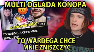 Young Multi reakcja na film Konopskyy "TO WARDĘGA CHCE MNIE ZNISZCZYĆ"