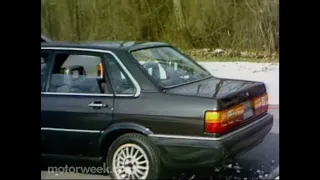 MW 1985 Audi 4000S and Quattro Road Test | Retro Review