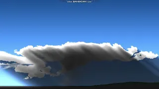 Strong Multicells thunderstorms and Supercell (Weather Sandbox Simulation)
