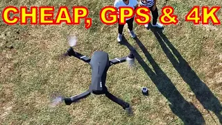 Budget GPS Drone with 4K FPV Camera for Beginners - Dji Mavic Mini Clone DETAILED REVIEW