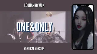 이달의 소녀/고원 (LOONA/Go Won) "One&Only" (VERTICAL MV) | Kpop Vertical Videos