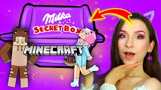 GIGANTYCZNY MILKI SECRET BOX W MINECRAFT!🐮🐷💜