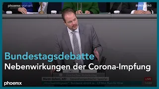 Aktuelle Stunde zu Nebenwirkungen der Corona-Impfung am 16.12.22