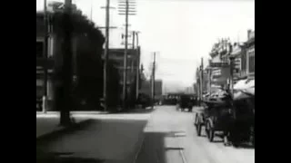 A 1907 film  of Victoria - taken from the front of a streetcar and from the front of boat
