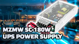 MZMW SC-180W - power supply with external battery connection and UPS function