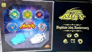 BEYBLADE MFB BAKUTEN ANNIVERSARY SETS ! MEMORIES OF NOSTALGIA REMADE IN BURST ! UNBOXING EXPERIENCE