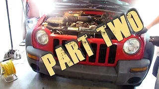 Part 2 Remove and Replace 2002 - 2007 Jeep Liberty Radiator