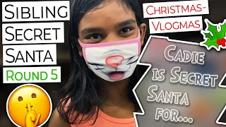 Merry Vlogmas 2020 (Day 21): Sibling Secret Santa Round 5 // Cadie is Secret Santa for... 🤐