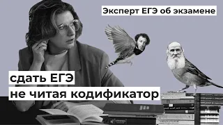 Как сдать ЕГЭ не читая кодификатор? // Эксперт ЕГЭ об экзамене