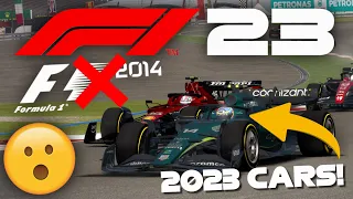 PLAYING THE F1 23 GAME But On F1 2014?!