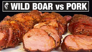 Wild Boar Meat Vs Pork: BBQ Boar & Pork Tenderloin Battle!