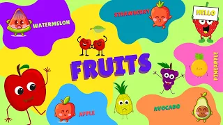 Fruits Names - Learn Fruits English Vocabulary