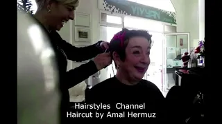 Pixie haircut tutorial step by step  TIPS by Amal Hermuz