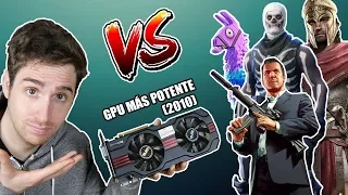 La gráfica más potente HACE 8 AÑOS VS juegos actuales: Fortnite, Assassin´s Creed Odyssey etc