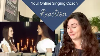 The Prayer - Lucy and Martha Thomas - Vocal Coach Reaction (Your Online Singing Coach)