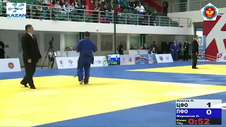 73 kg Власов П Мирманов Л 14 02 2015 Т3 Первенство России среди юношей и девушек до 18 лет, КАЗАНЬ