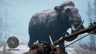 Epic Mammoth Hunt in Snowy Mountains ! Far Cry Primal