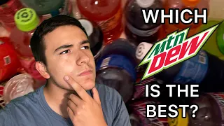 We Tried EVERY Mtn Dew Flavor